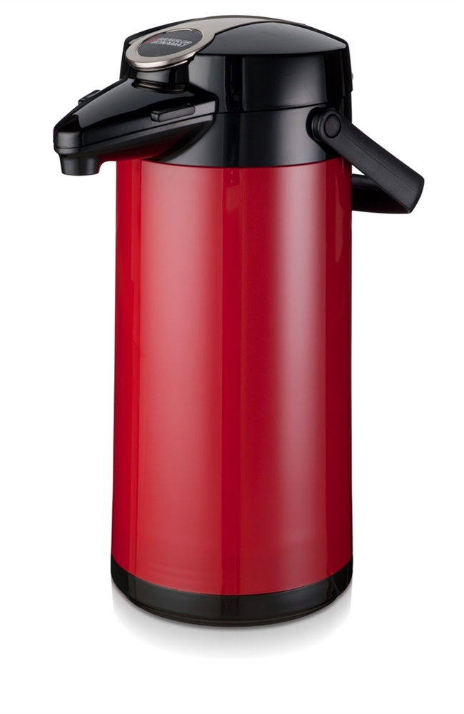 Airpot Furento Rood Metallic | RVS Mantel | 2,2 Liter