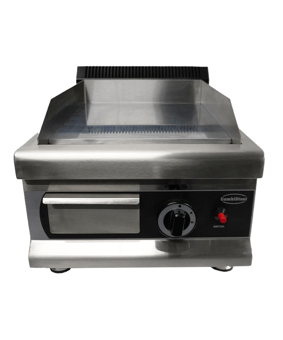 Gas Grillplatte Chrom 400