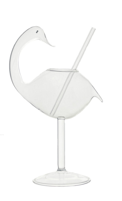 Verre à cocktail Flamant rose - 170 ml