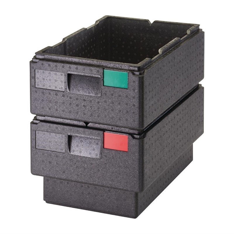 GoBox Geïsoleerde Stapelbare Voedselcontainer 43 Liter | Voor 1x GN 1/1 bak van 200mm diep