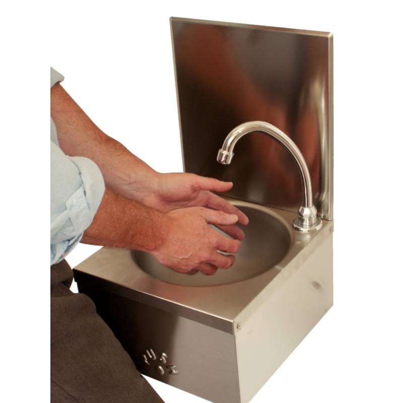 Handsfree Waschbecken | Inkl. Wasserhahn | 300x320x195(h)mm