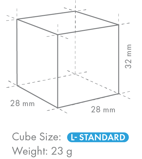 Hoshizaki - Volleiswürfelbereiter - 47 kg/24 h - 18 kg Vorratsbehälter - IM-45PE
