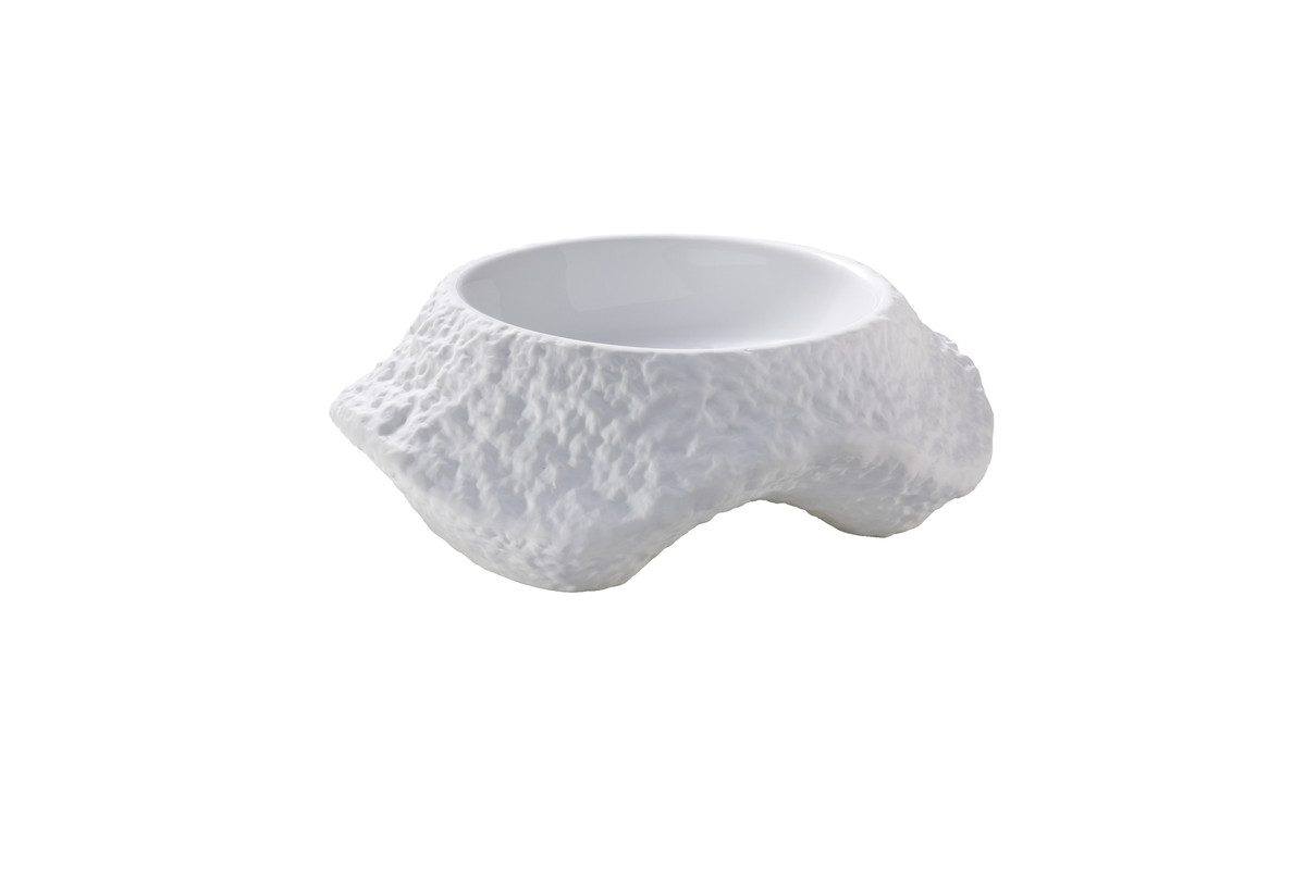 Bord Calcaire 21 cm Wit Porselein