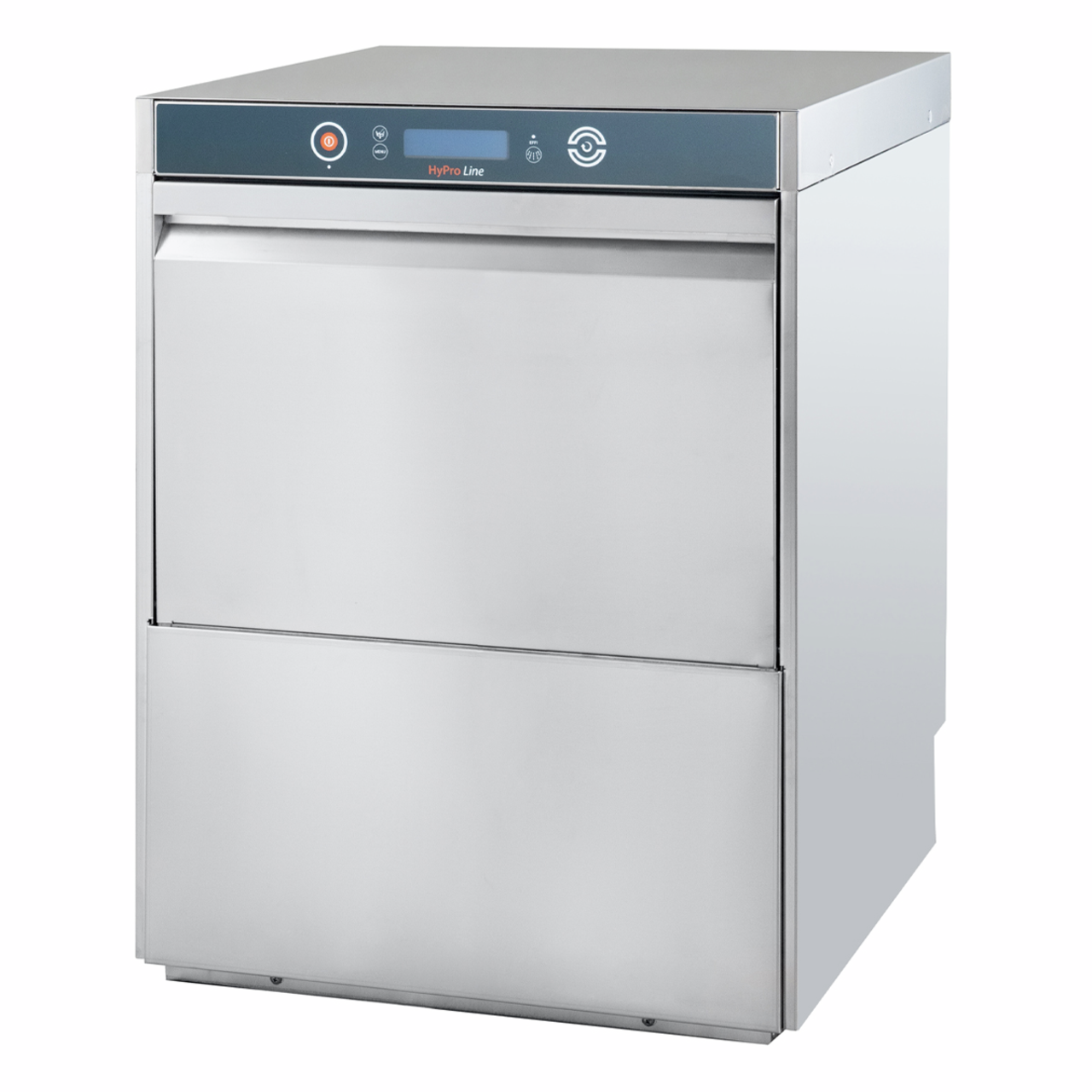 Lave-vaisselle HYPRO Digital 54 SL panier 50x50 cm, avec doseur de détergent & de produit de rinçage, avec pompe de vidange, pompe de surpression, Fabriqué en Europe, 400 V