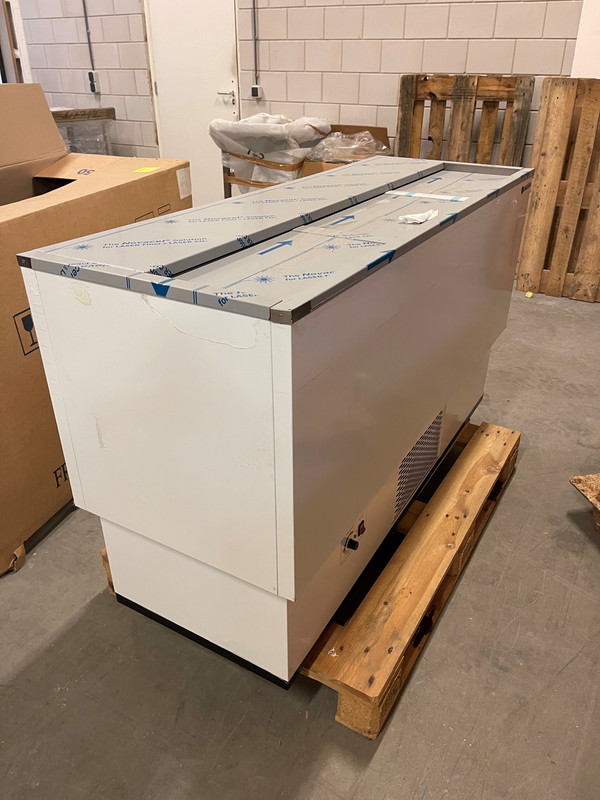 OUTLET-Frontbar Kühlbox | Schiebedeckel | BEG150-EA | 151,5x55x(H)85cm