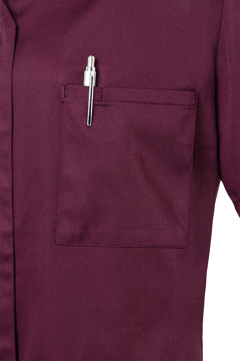 Damestuniek Met Korte Mouwen, Essential, Gemaakt Van Duurzaam Materiaal - Aubergine - 34