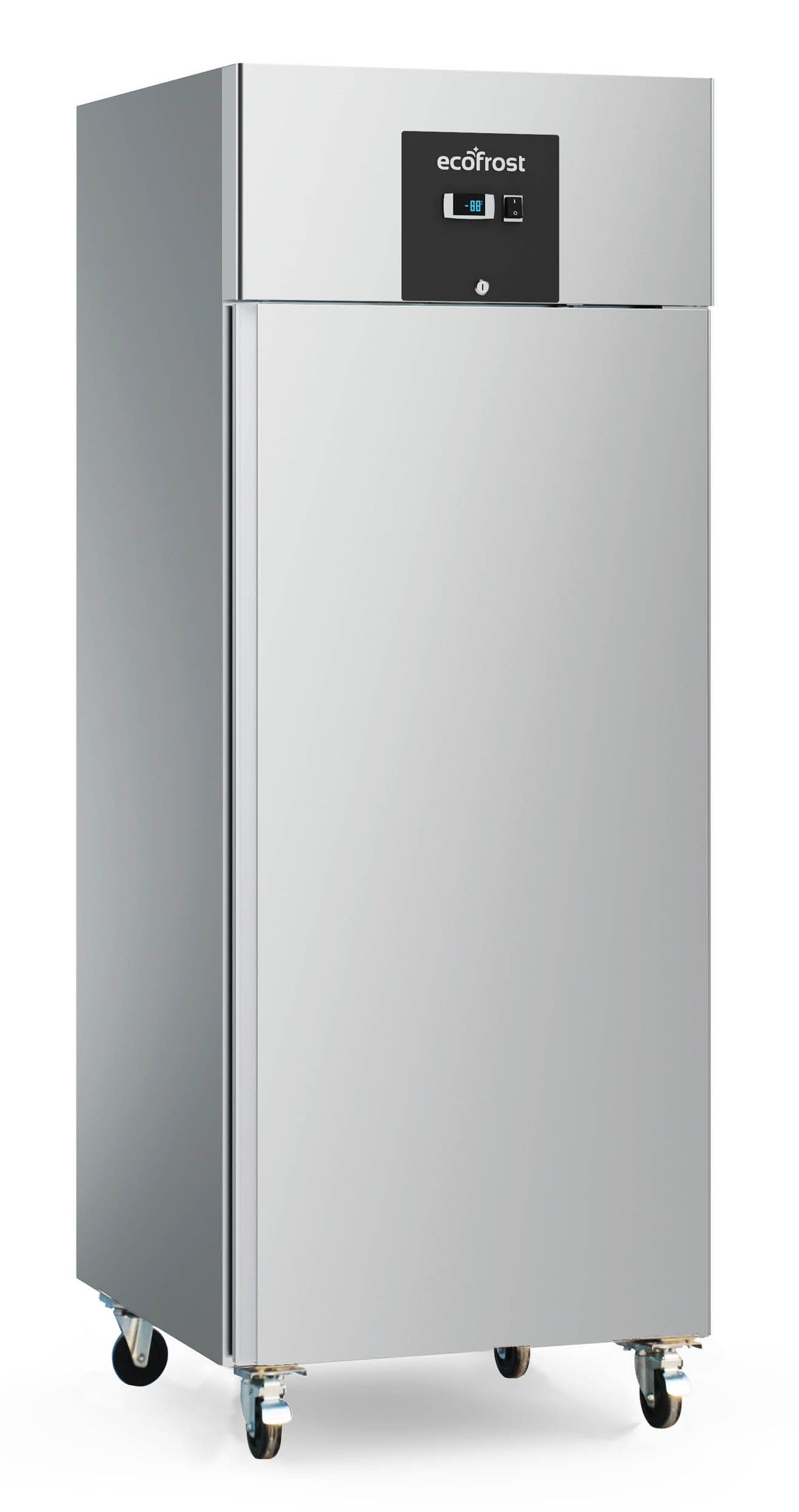 Geforceerde koelkast - 650L - RVS