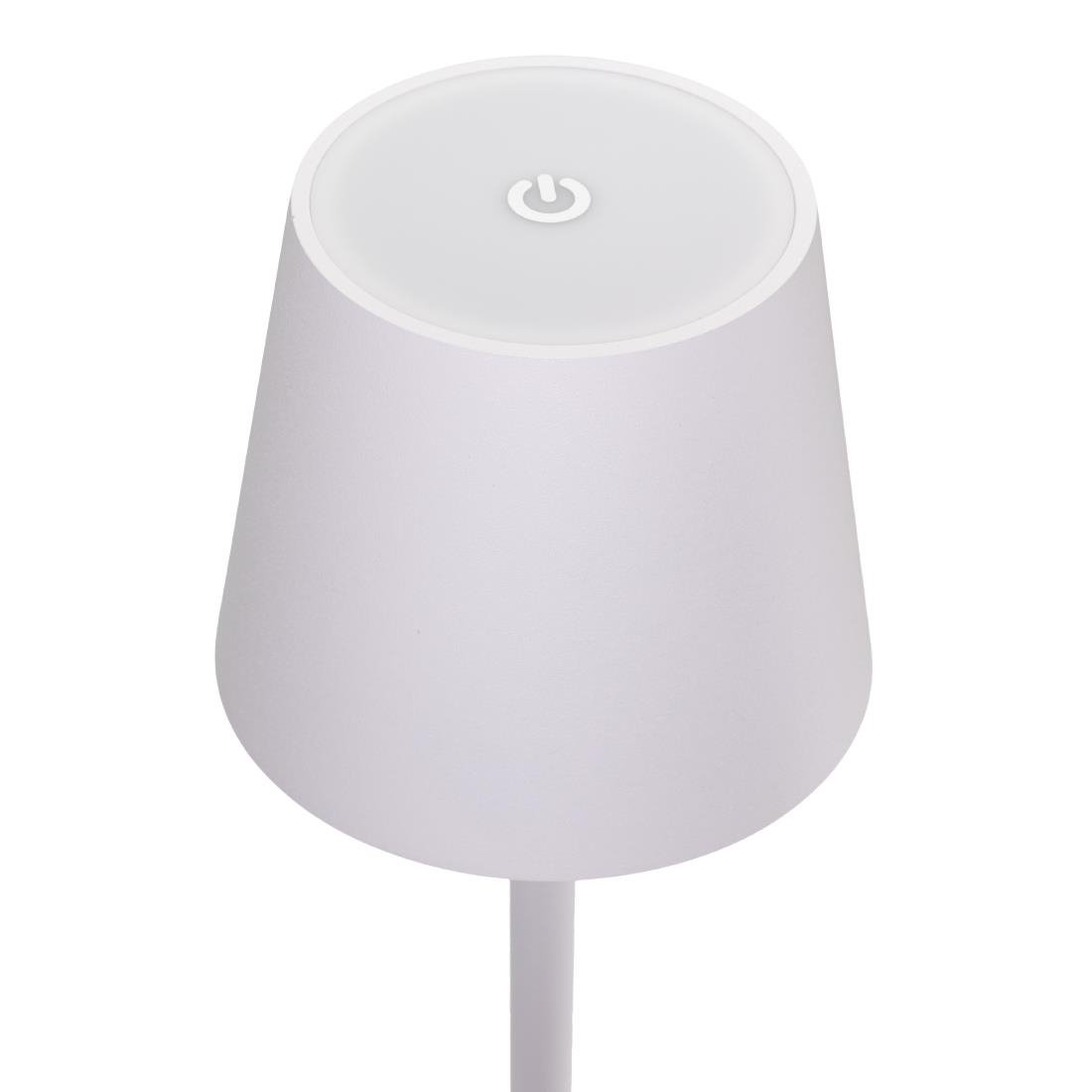 Securit Weiße Dimmbare LED-Tischleuchte Feline inkl. magnetischem Ladekabel