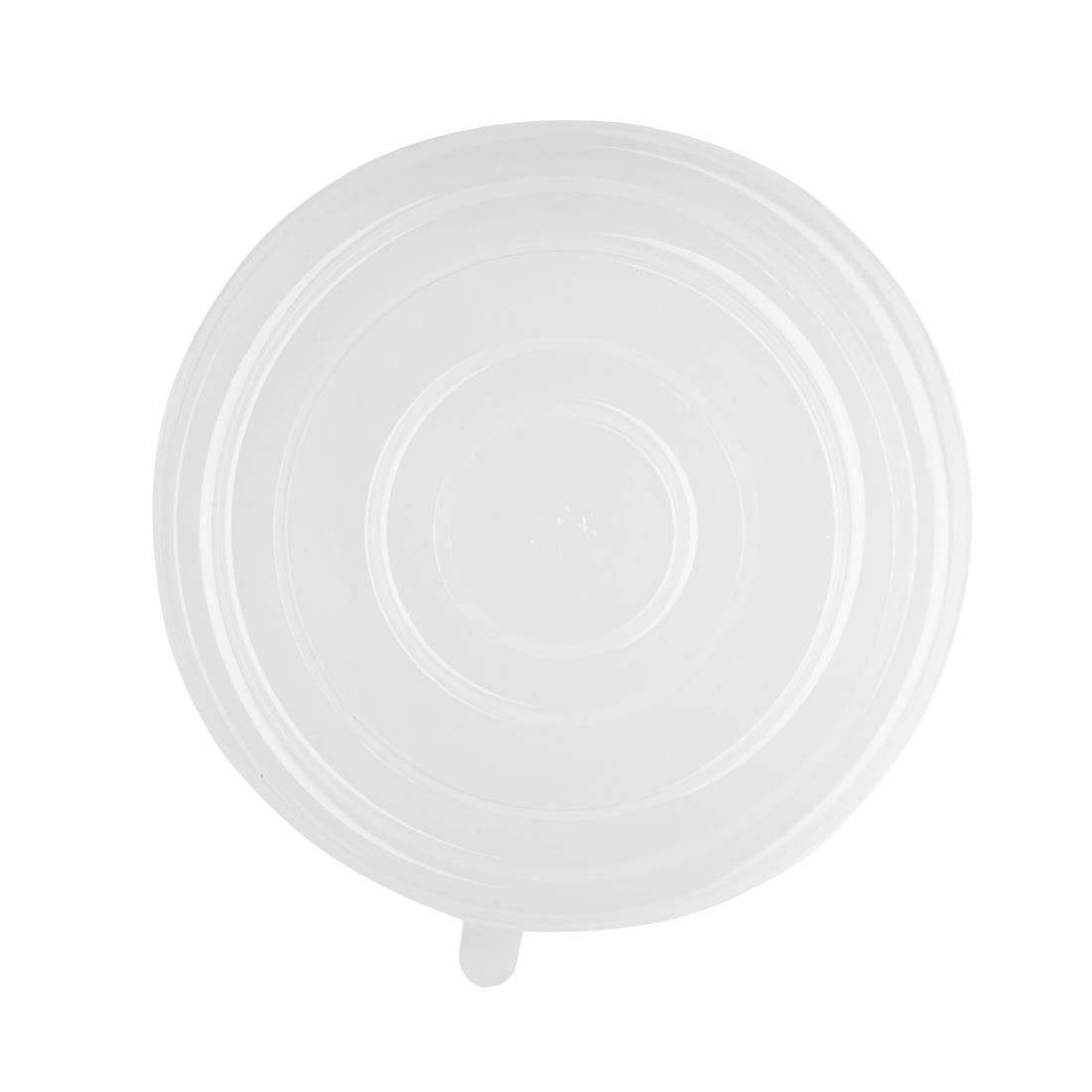 Fiesta Recycelbare PET-Deckel für 400/500ml Schalenbasen (50 Stück)