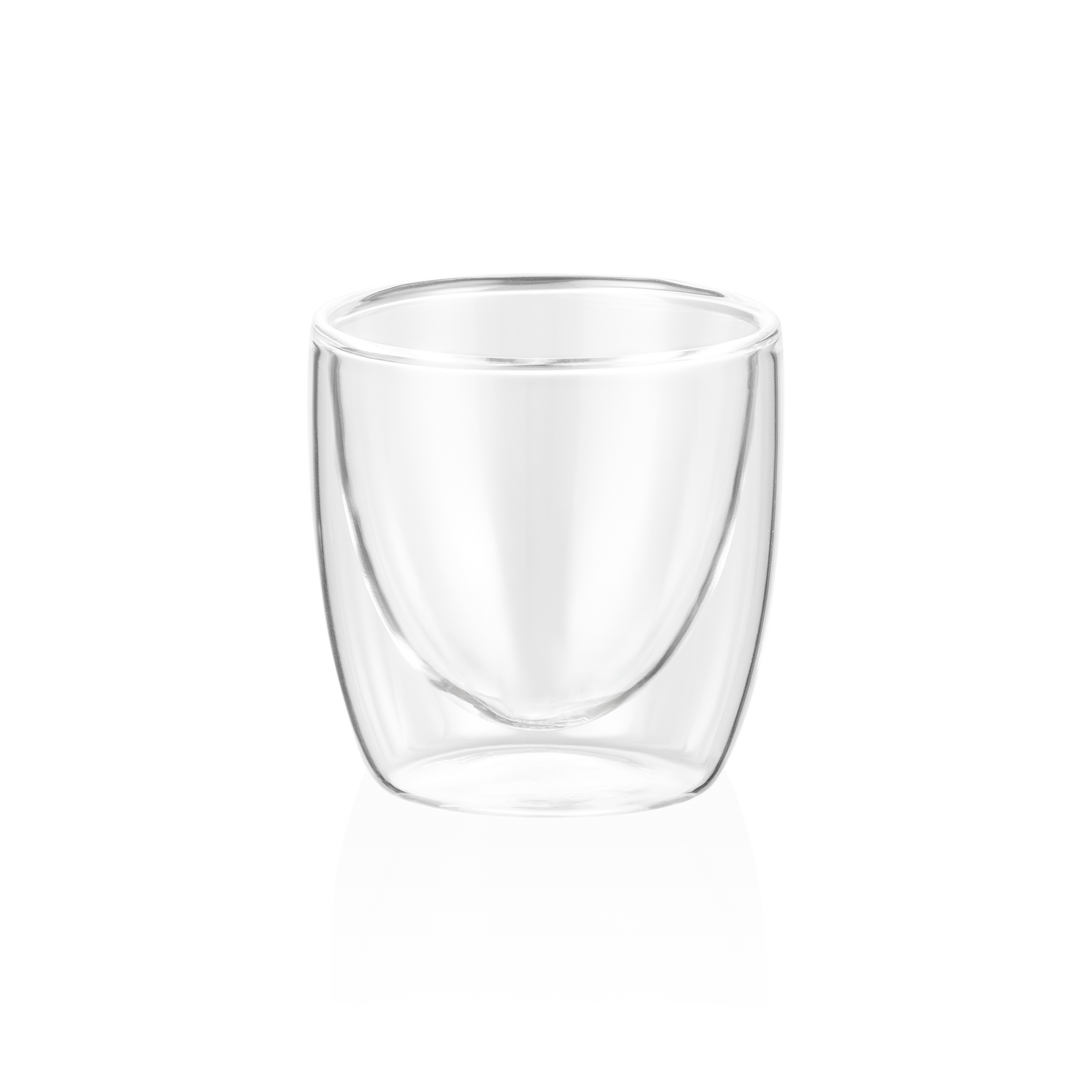 Espresso Set LOUNGE, 70ml Ø 6,5 cm, Set á 2 Stück, Borosilikatglas