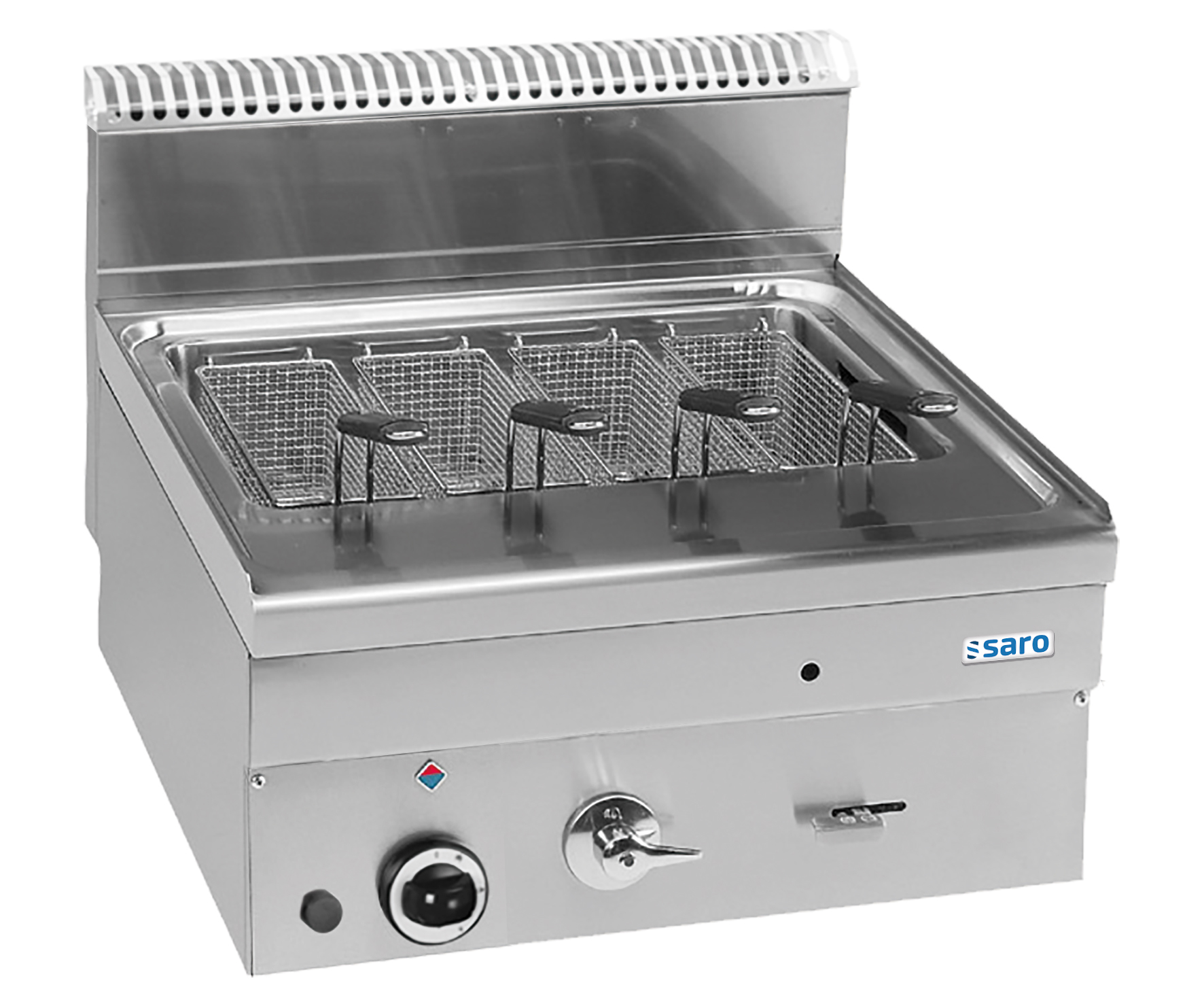 SARO Cuit-pâtes à gaz, 600x600, sans paniers, GC66/SC