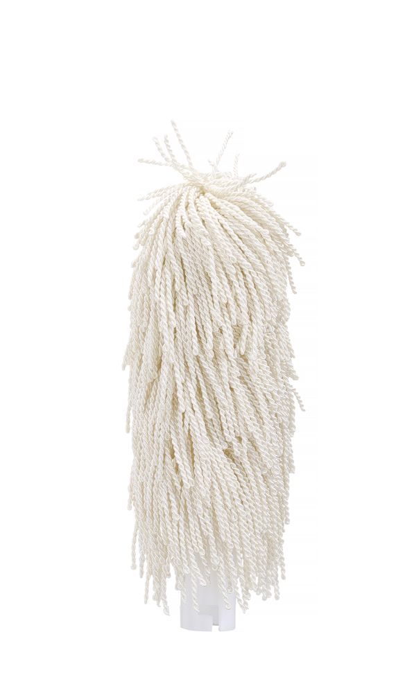 Brosses pour polisseur à verres – 2 pièces Moyen - Blanc - 205x55mm