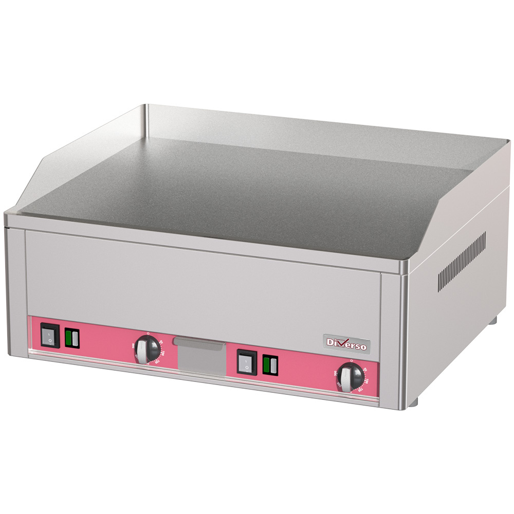 Elektrogrill, glatt 6 kw-400/3