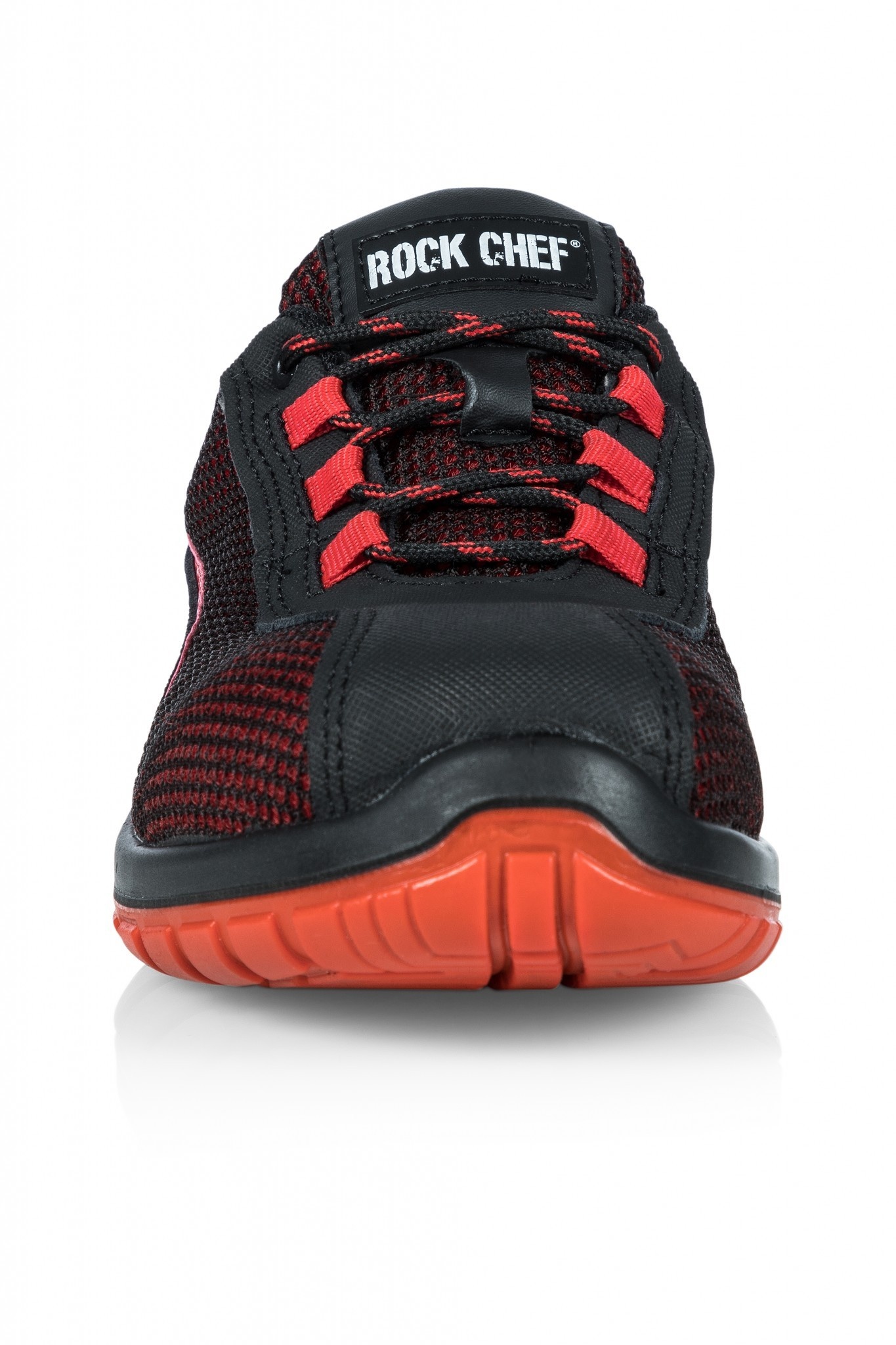 Sicherheitsschuh ROCK CHEF® STEP 6 | Rot | Mit Kunststoffkappe | Erhältlich in 12 Größen