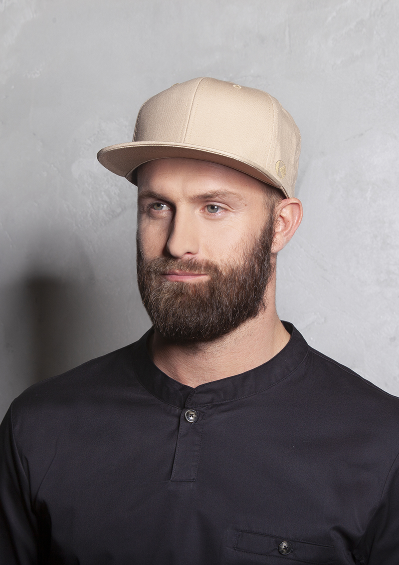 Klassieke Platte Pet - Beige