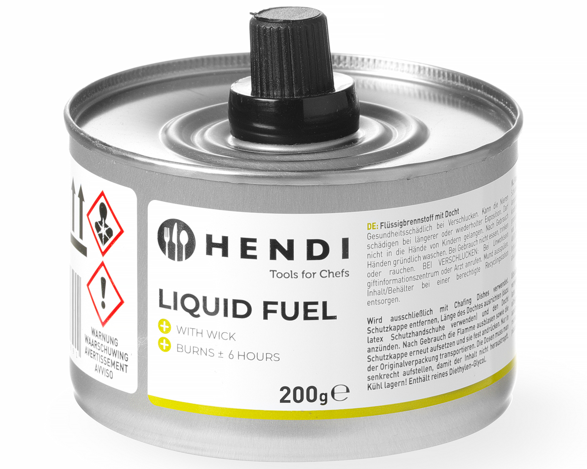 Combustible liquide avec mèche HENDI