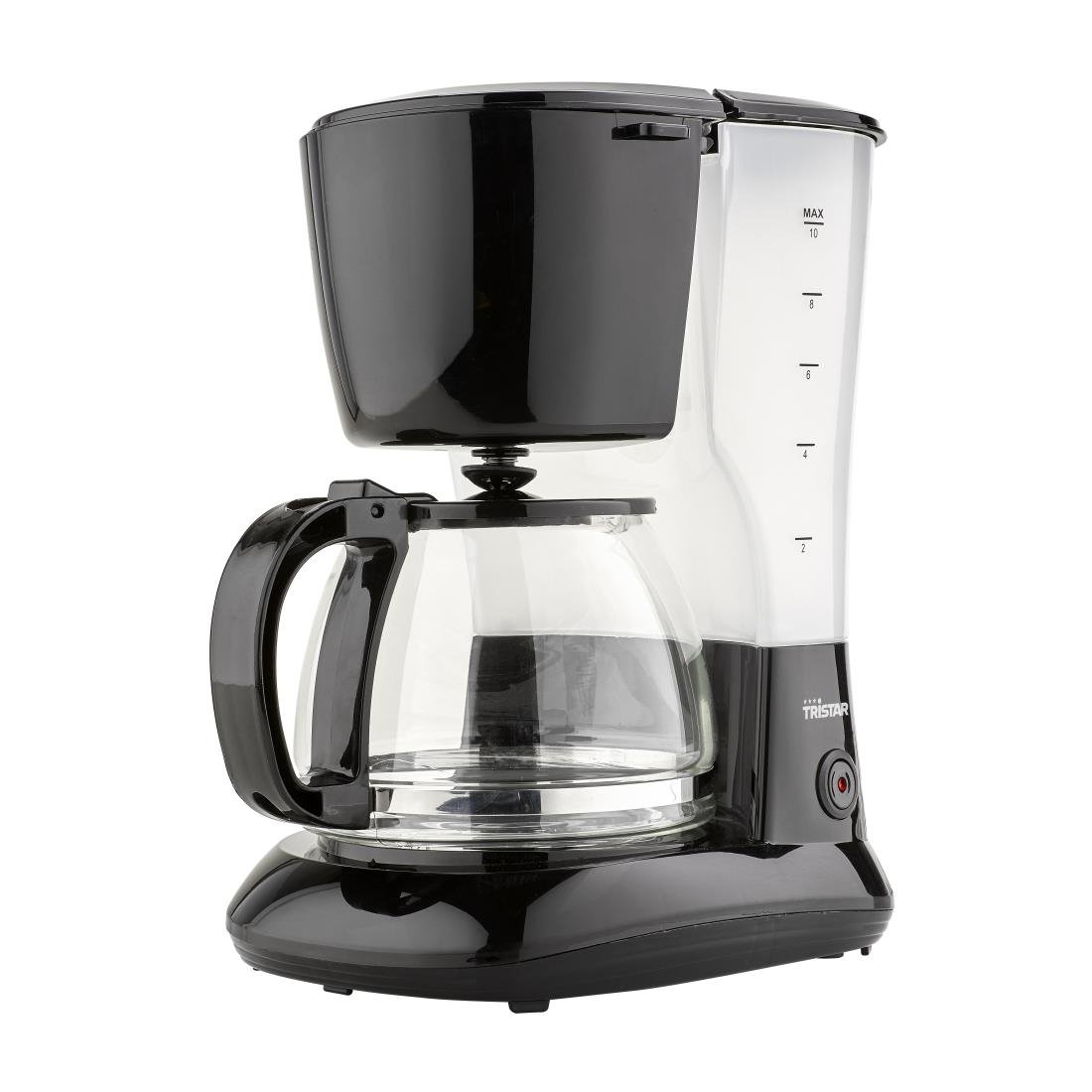 Tristar koffiezetapparaat 1,25 liter glazen kan 750W