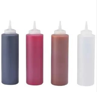 Kunststoff-Spritzflasche 24 oz klar