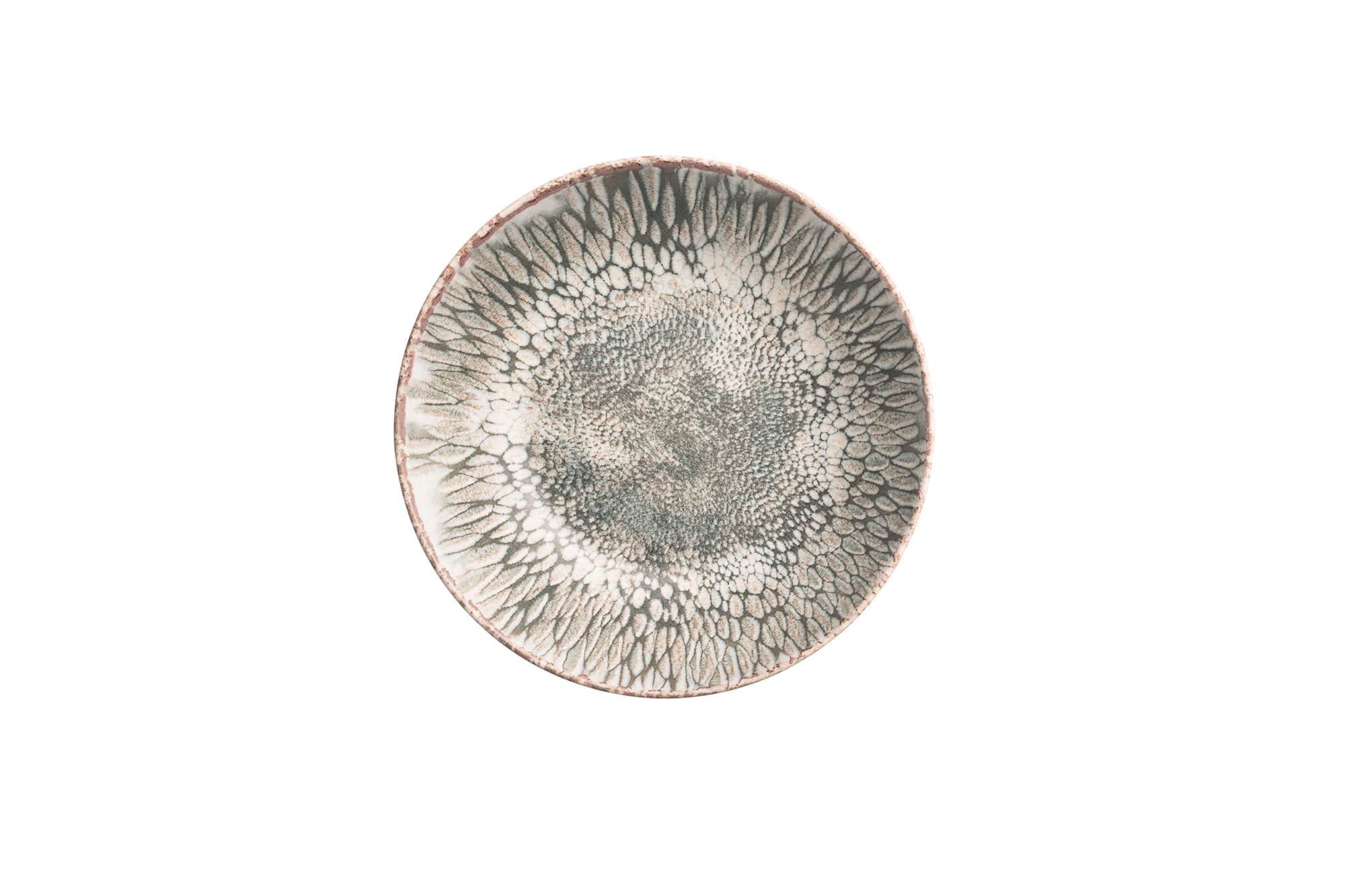 Schaalset ROCKZZERO, diep, Ø 17 cm, 0,6 ltr., iris, Set van 6 stuks, Steengoed