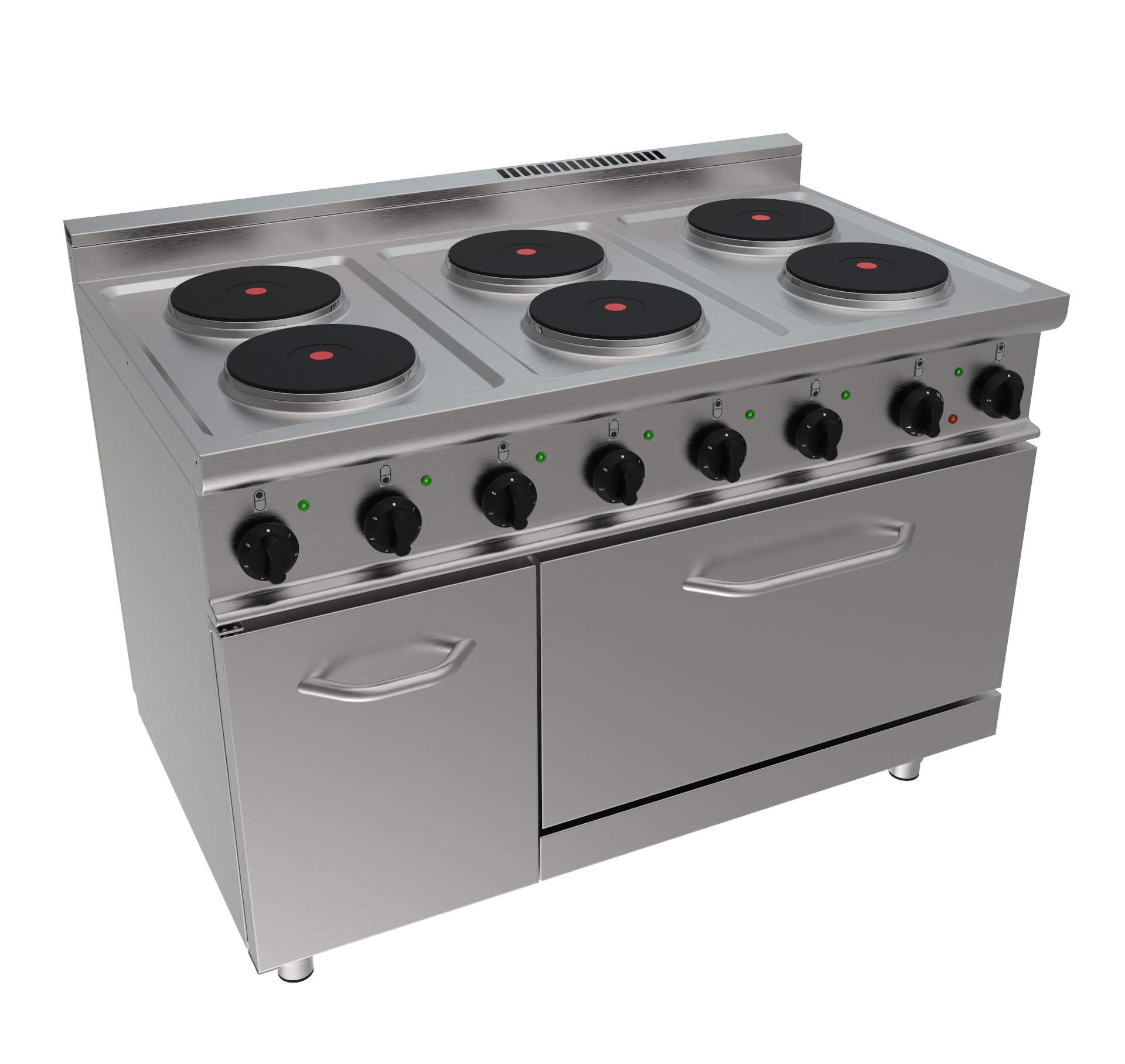 Cuisinière électrique SARO avec four électrique modèle E7/CUET6LE