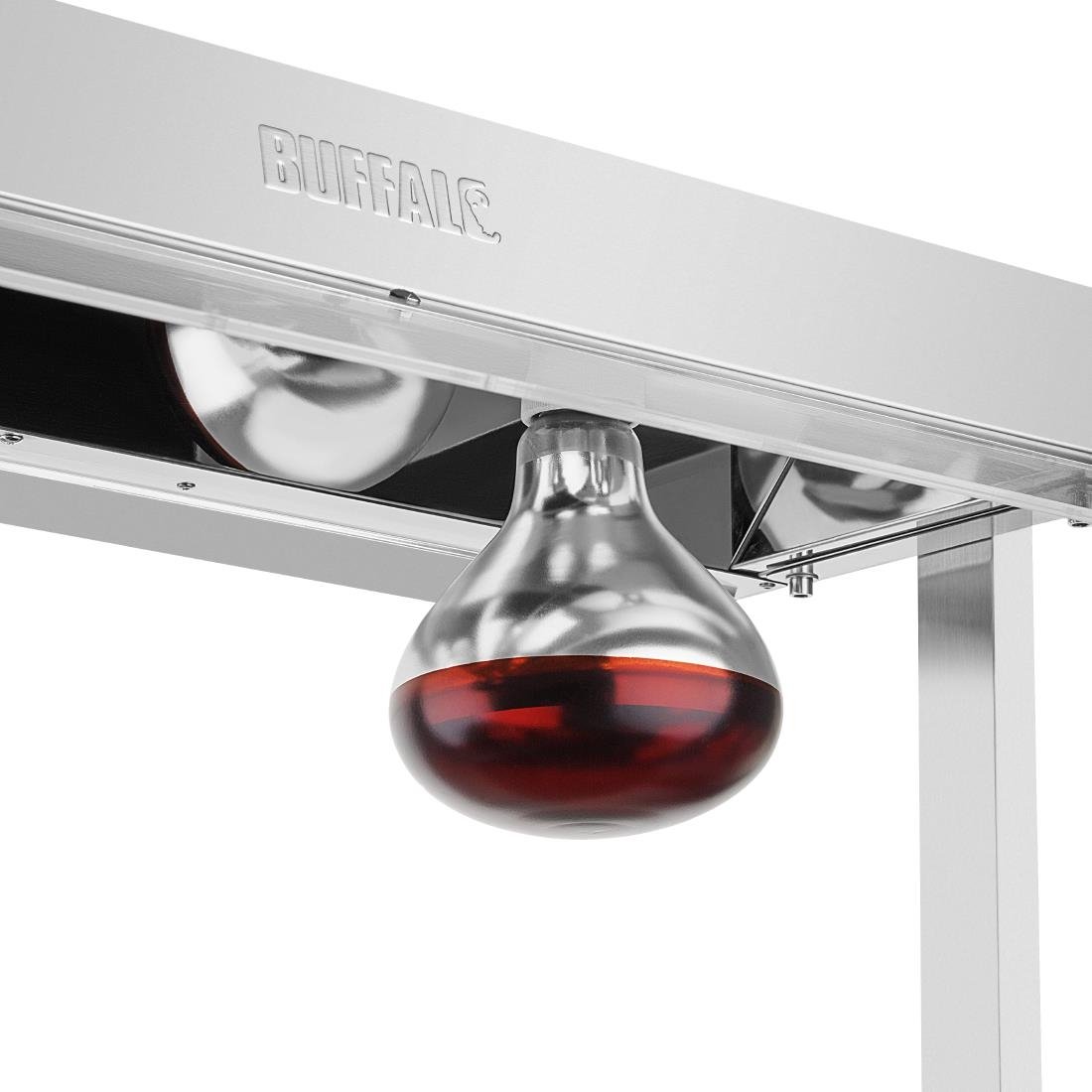 Buffalo Voedselverwarmer Met Portaal 2X GN 1/1
