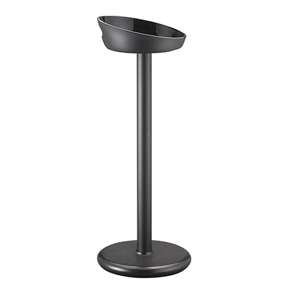 Wijnkoeler standaard - Zwart - Hoogte 68cm