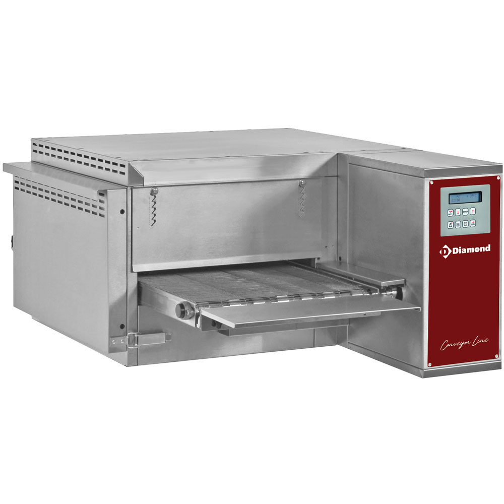 Four tunnel électrique largeur 400mm - Ventilé - 230V