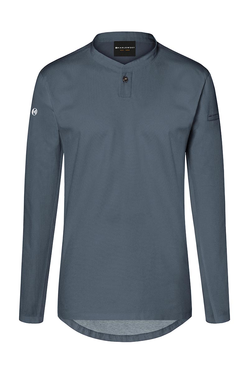 Langarm Damen-Arbeitsshirt Performance - Anthrazit - M