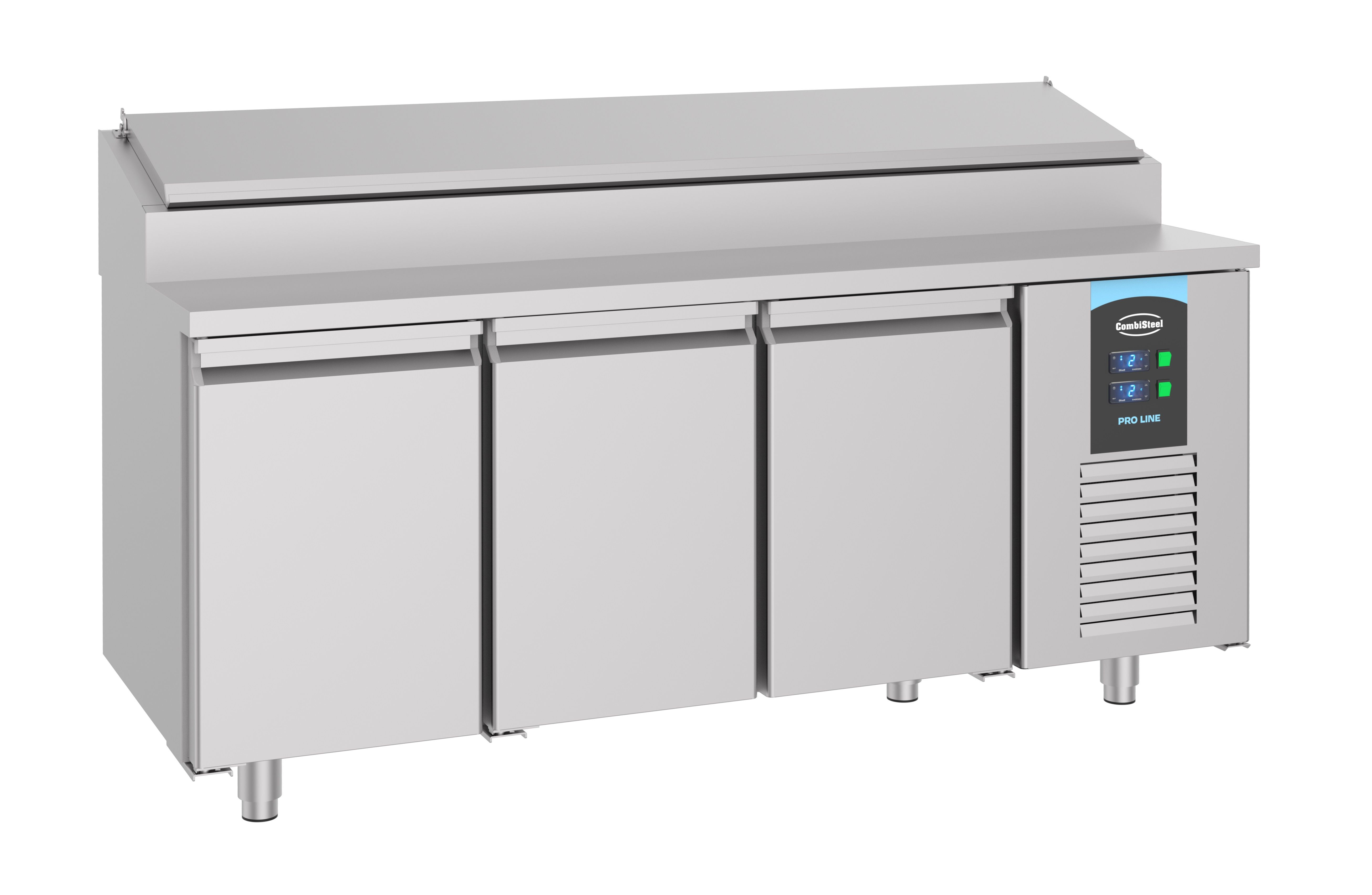 Salade - circulerende lucht - 10x 1/3GN PAN - 1865x700x(h)1090mm