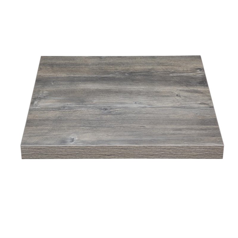 Melamin Tischplatte Esche Holzoptik | 60 x 60 cm