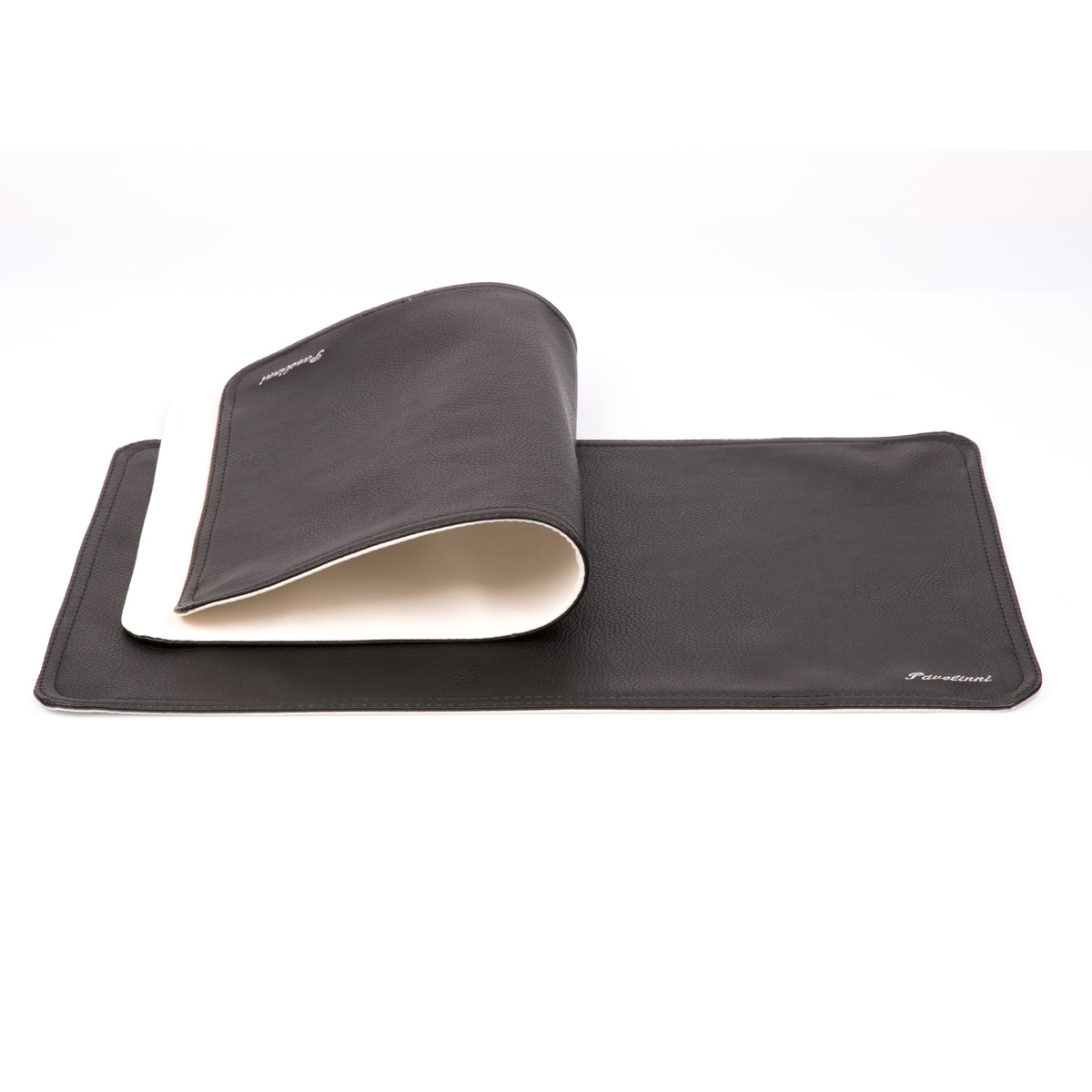 Leder Tischset - Classic Abruzzo/Cayenne - Doppelseitig - 300x450mm - Erhältlich in 8 Farben