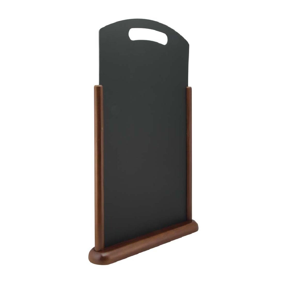 Chevalet de table avec poignée Securit wengé XL