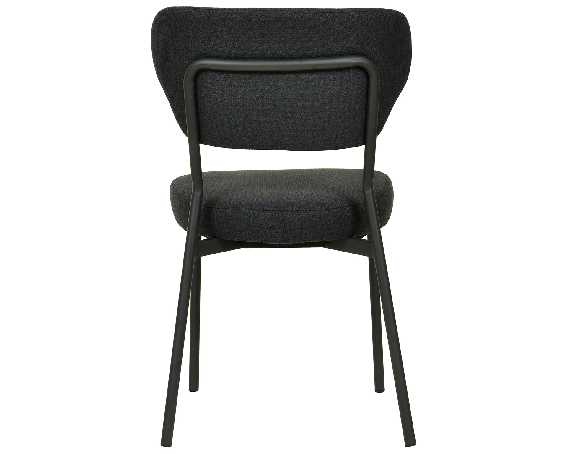 Duko stapelbare stoel - Zwart