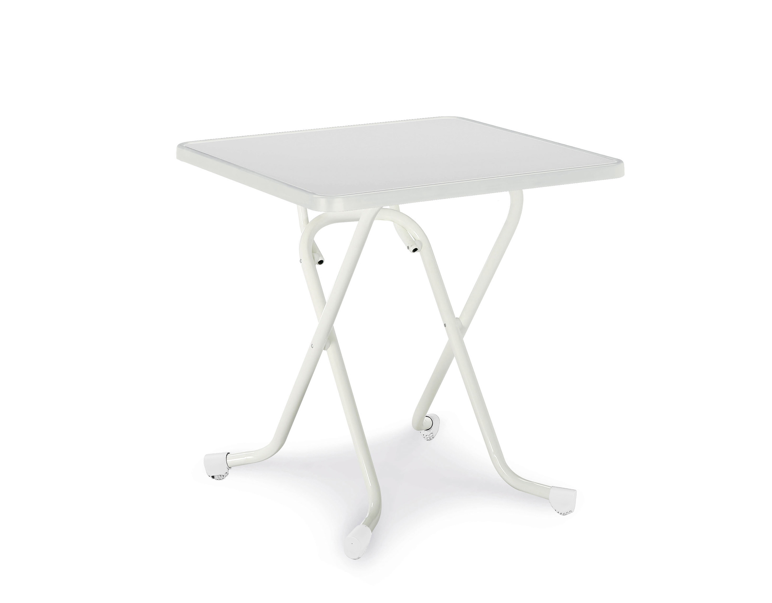 Madrid Klapptisch quadratisch 67x67cm Weiß