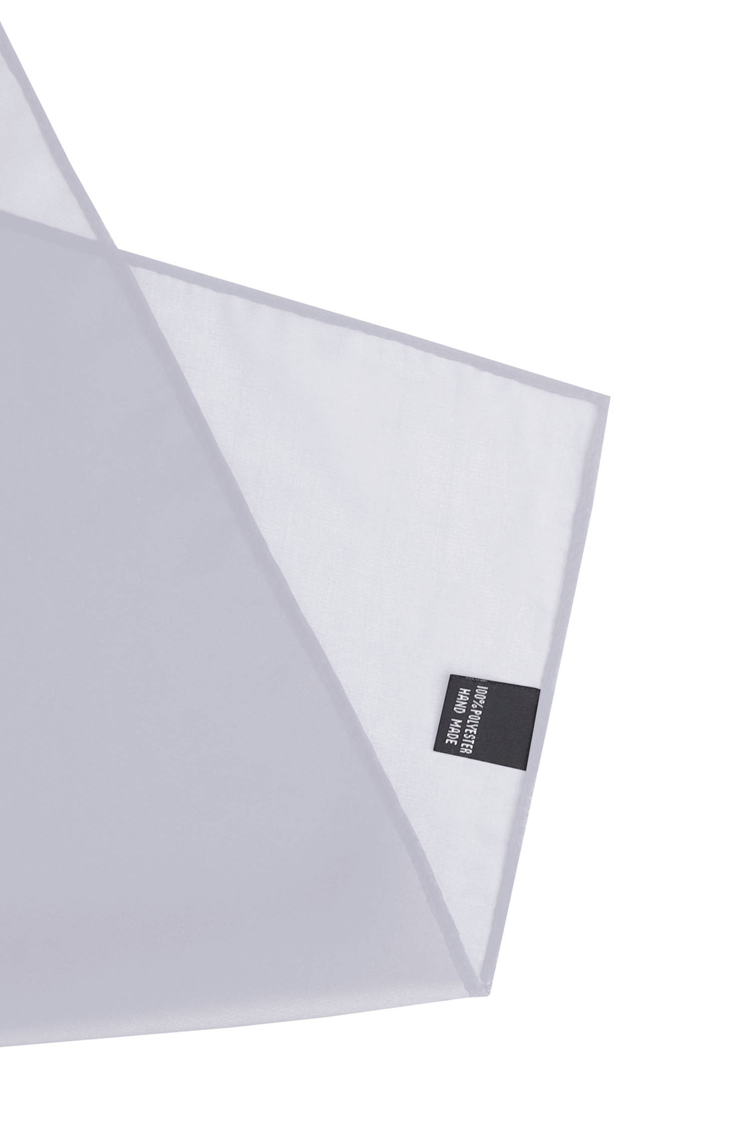 Foulard en mousseline Classic - Gris Clair