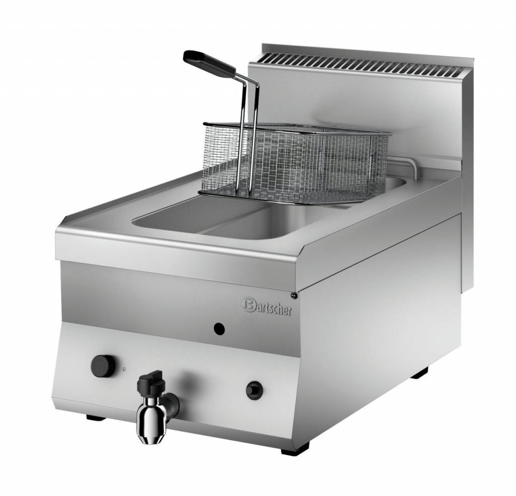 Gas-Friteuse 650 Serie | 8 Liter | 7kW | 400x650x(h)295mm
