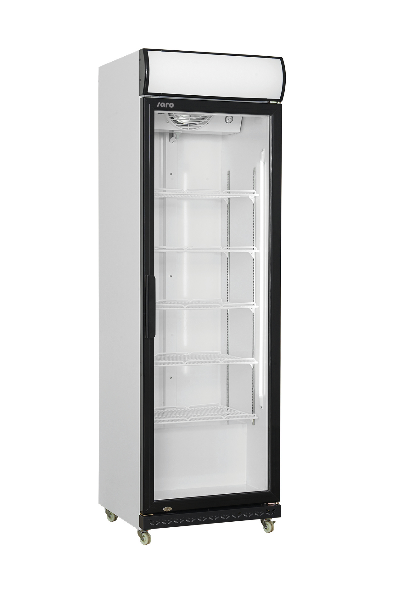 Refroidisseur de Bouteille  |Avec porte en verre| Éclairage led | 425 Litres | 610x635x(H)1973mm