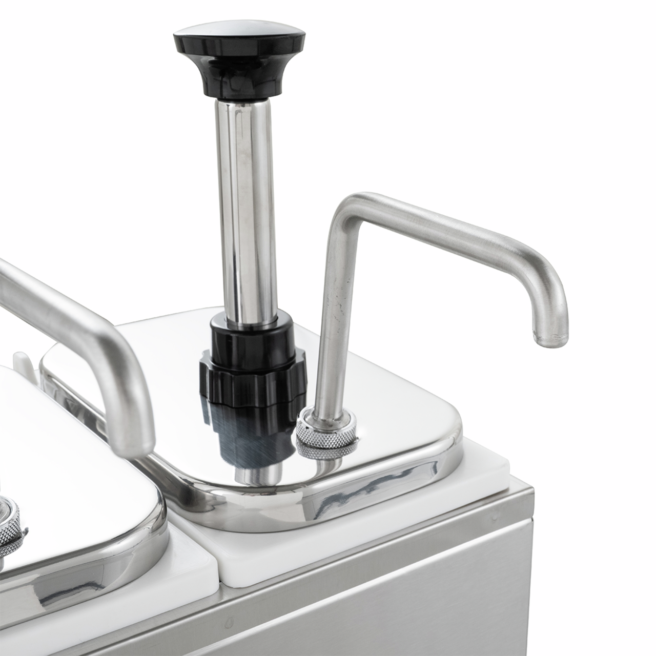 Sausdispenser - 3 x 3 Liter - Doseerpomp RVS