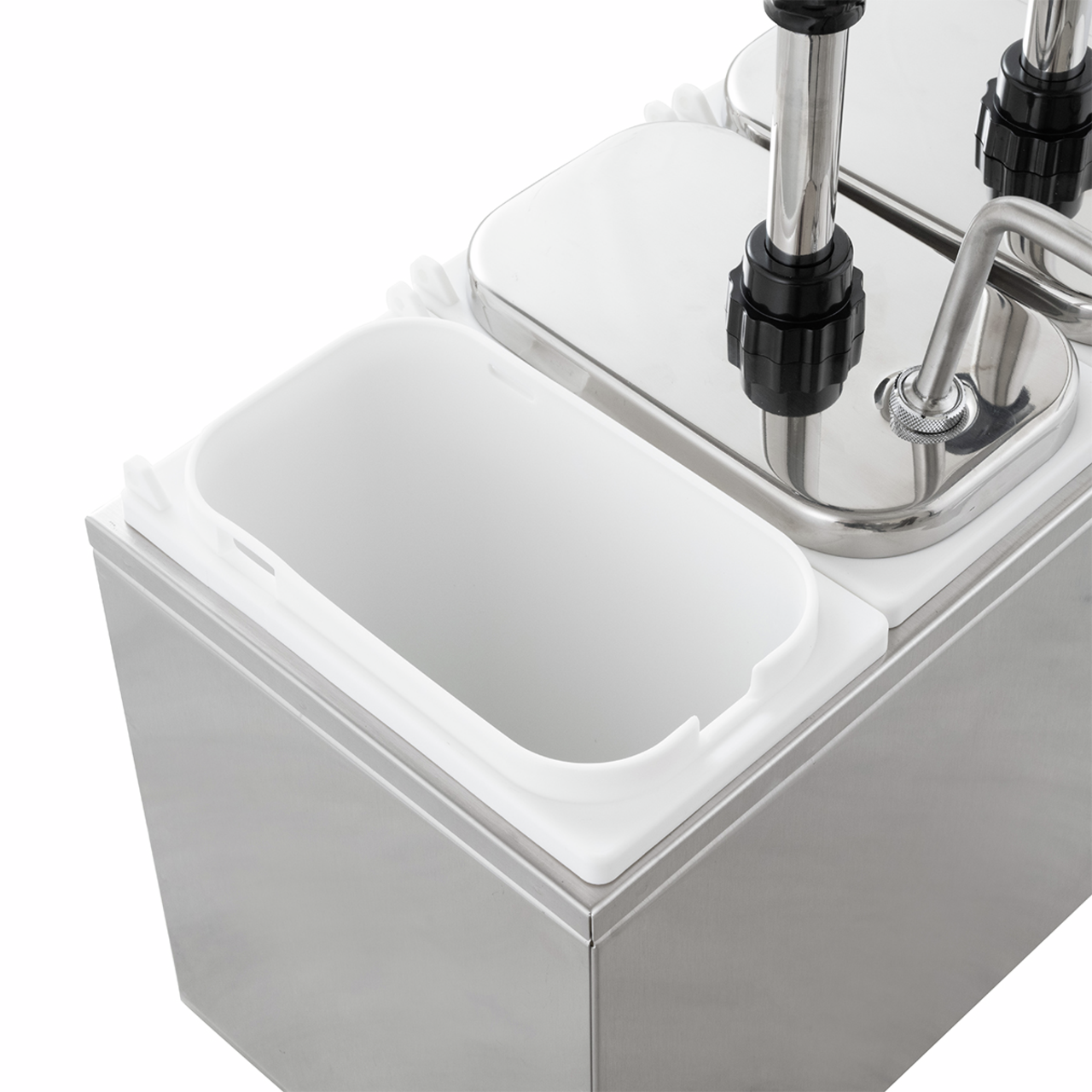 Sausdispenser - 3 x 3 Liter - Doseerpomp RVS
