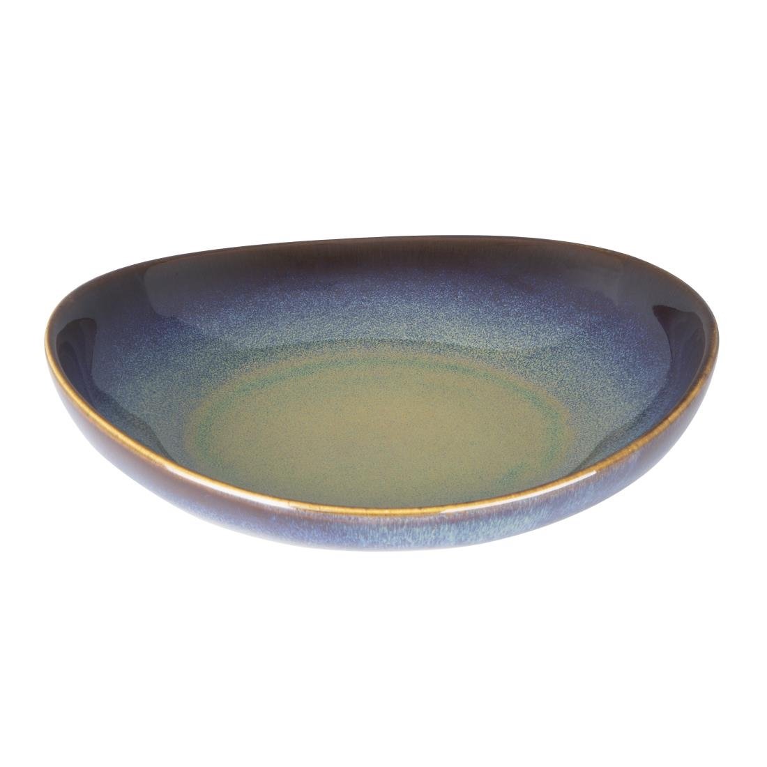 Olympia berken aubergine brede schalen 205mm (verpakking van 6)