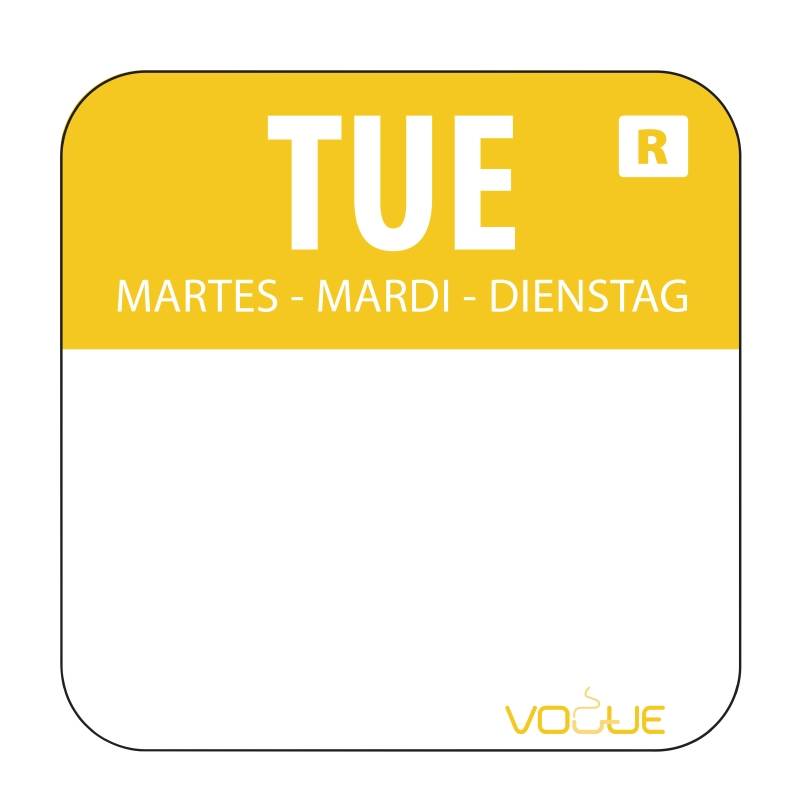 Sticker Dienstag | Gelb