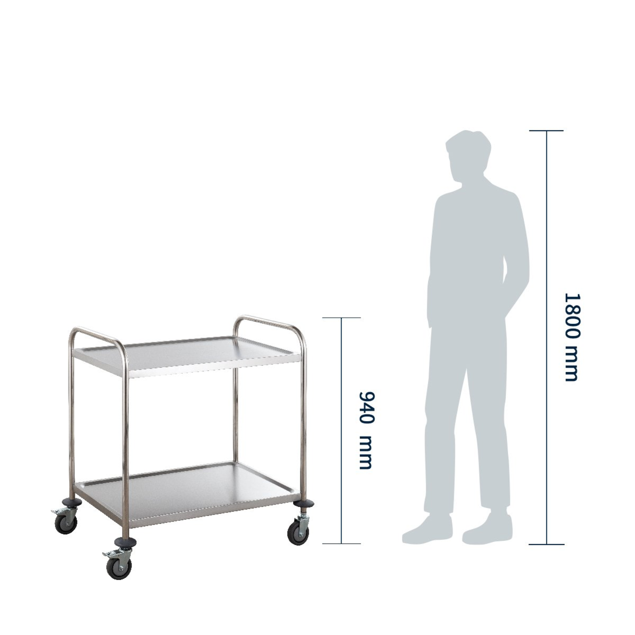 Chariot de service et de transport Basic 2