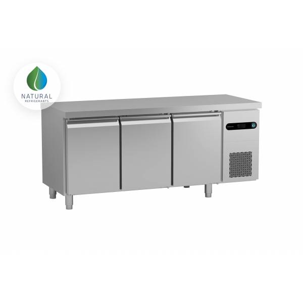 Kühltisch mit 3 Türen | Snowflake SCR-180 | 500 Liter | 1780x700x(h)830/900mm | Erhältlich in 2 Varianten