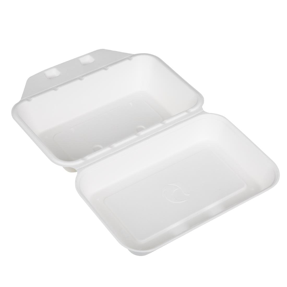 Fiesta Kompostierbare Bagasse Lebensmittelbehälter 9x6" (200 Stück)
