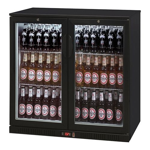 Bar koelkasten / Flessenkoelingen - Zwart - 3 Maten - 1/2/3 Deurs - 138L - 208L - 330L