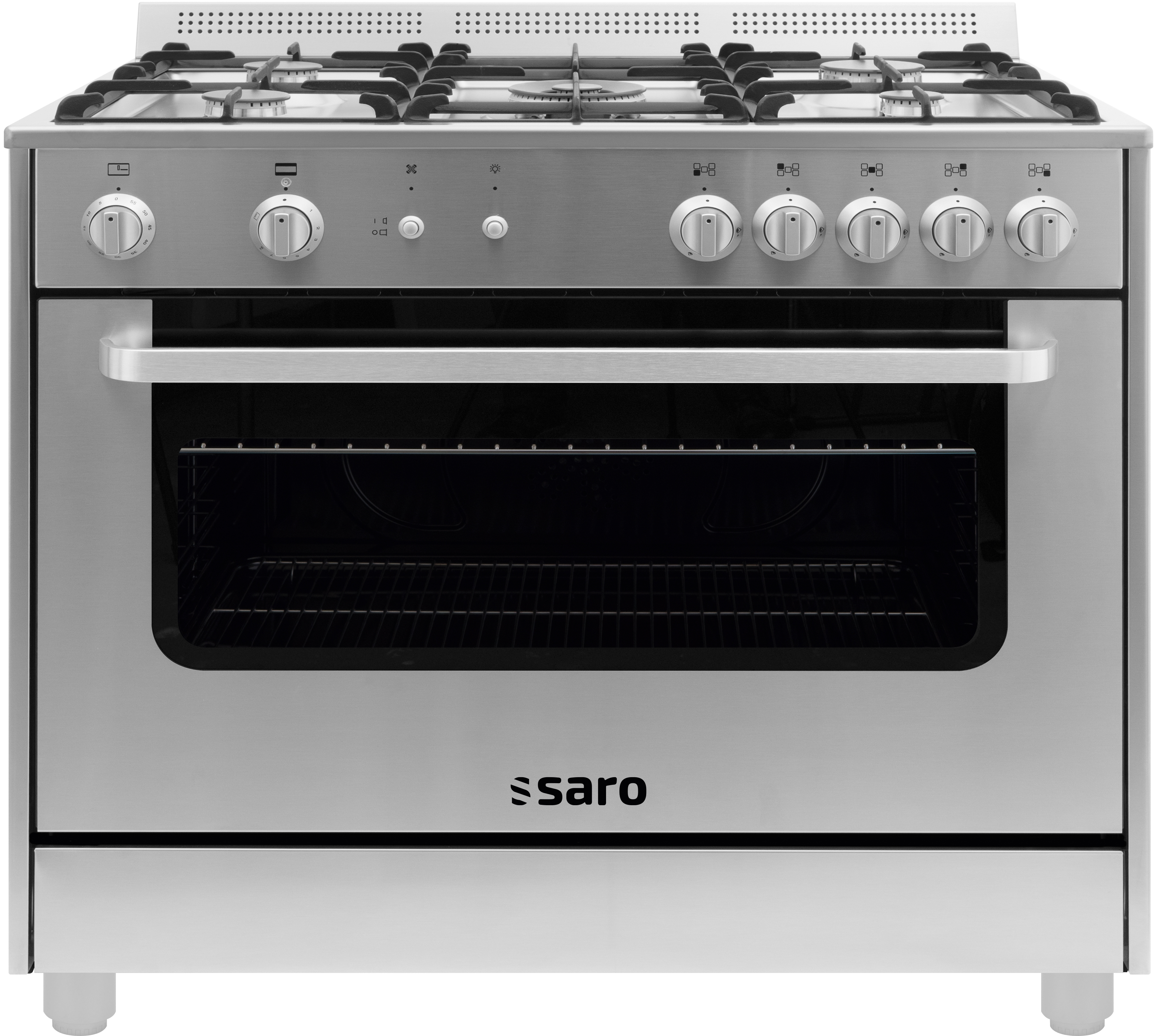 SARO Multifunktionsherd Gas/Gas, Modell TS95C71X