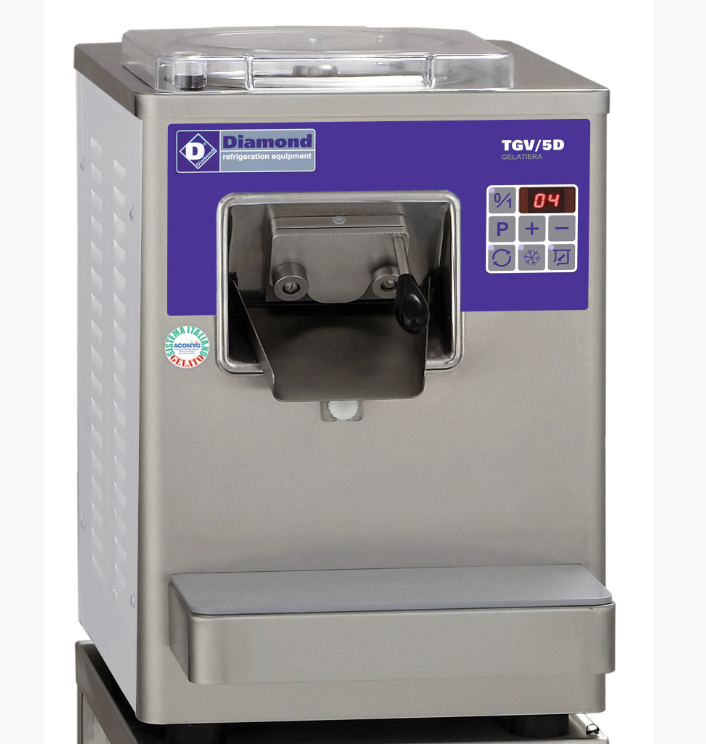 Eismaschine | Tischmodell | 9/12 Liter/St. | Luftkondensator | 410 x 510 x (H) 590 mm