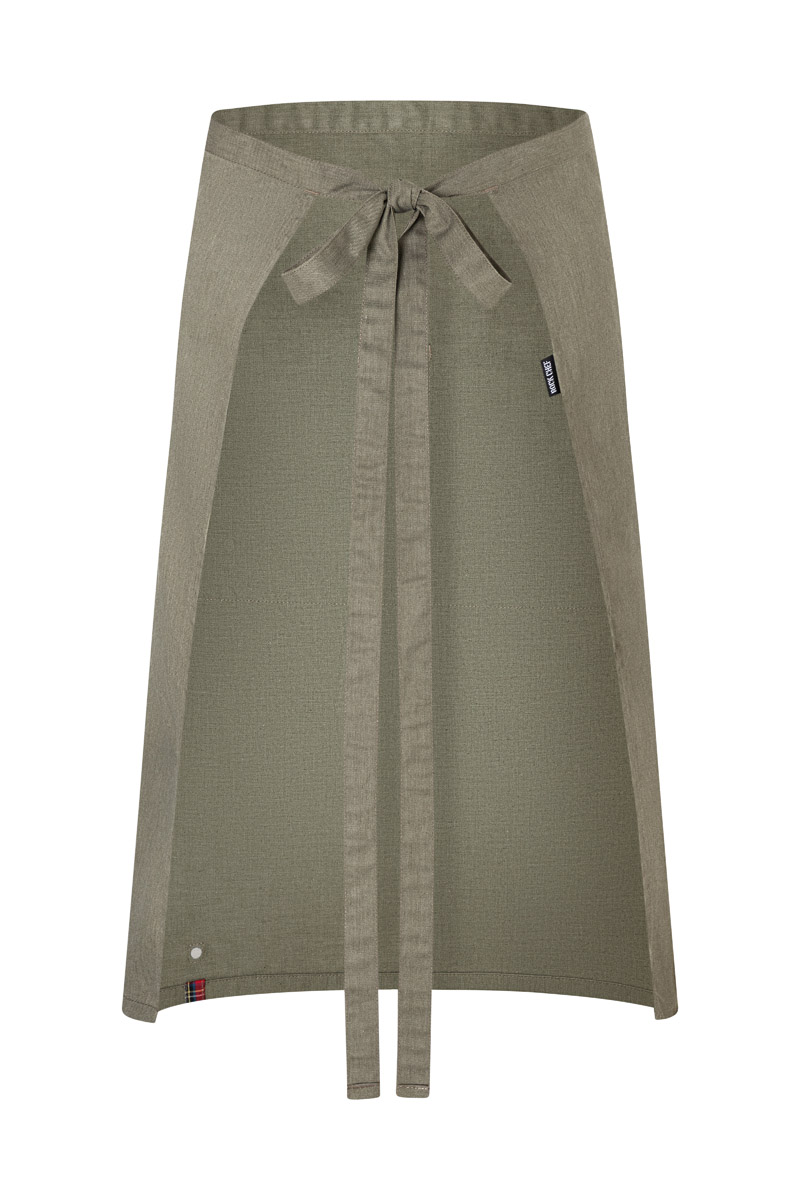 Tablier de bistro Denim-Style ROCK CHEF-Stage2 - Vintage Moss Green