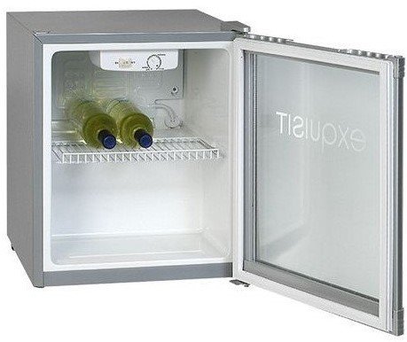 Kühlschrank | Weiß | 50L | Glastür | Innen-Beleuchtung