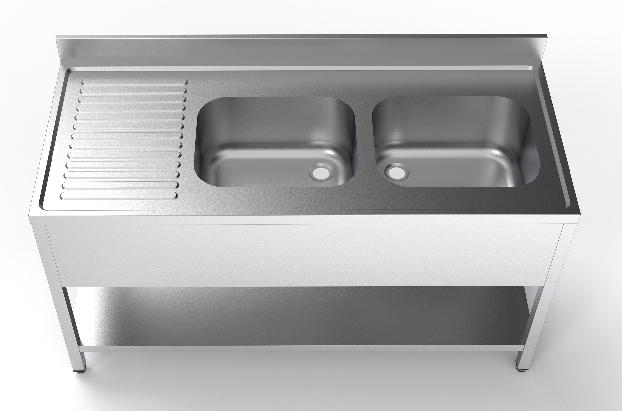 700 Spültisch Grundboden 2 Rechts 1600